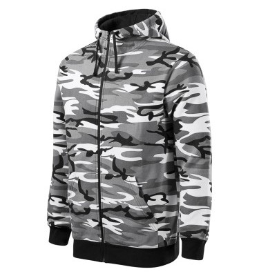 Bluza męska Camo Zipper