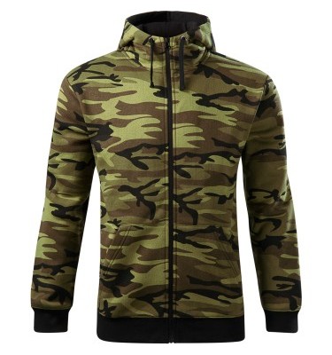 Bluza męska Camo Zipper