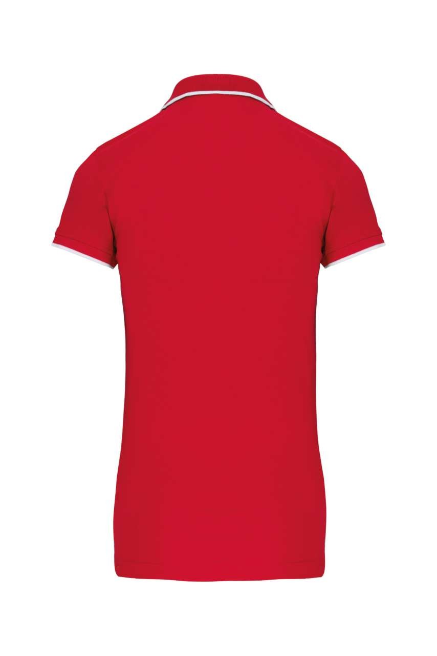 LADIES' SHORT-SLEEVED PIQUÉ KNIT POLO SHIRT