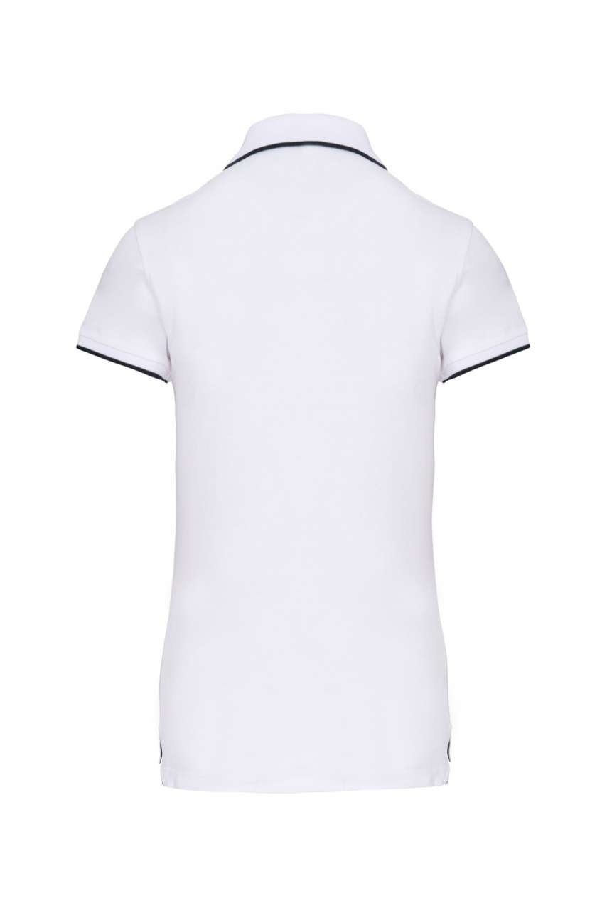 LADIES' SHORT-SLEEVED PIQUÉ KNIT POLO SHIRT