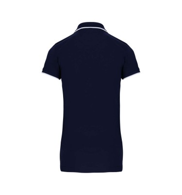 LADIES' SHORT-SLEEVED PIQUÉ KNIT POLO SHIRT