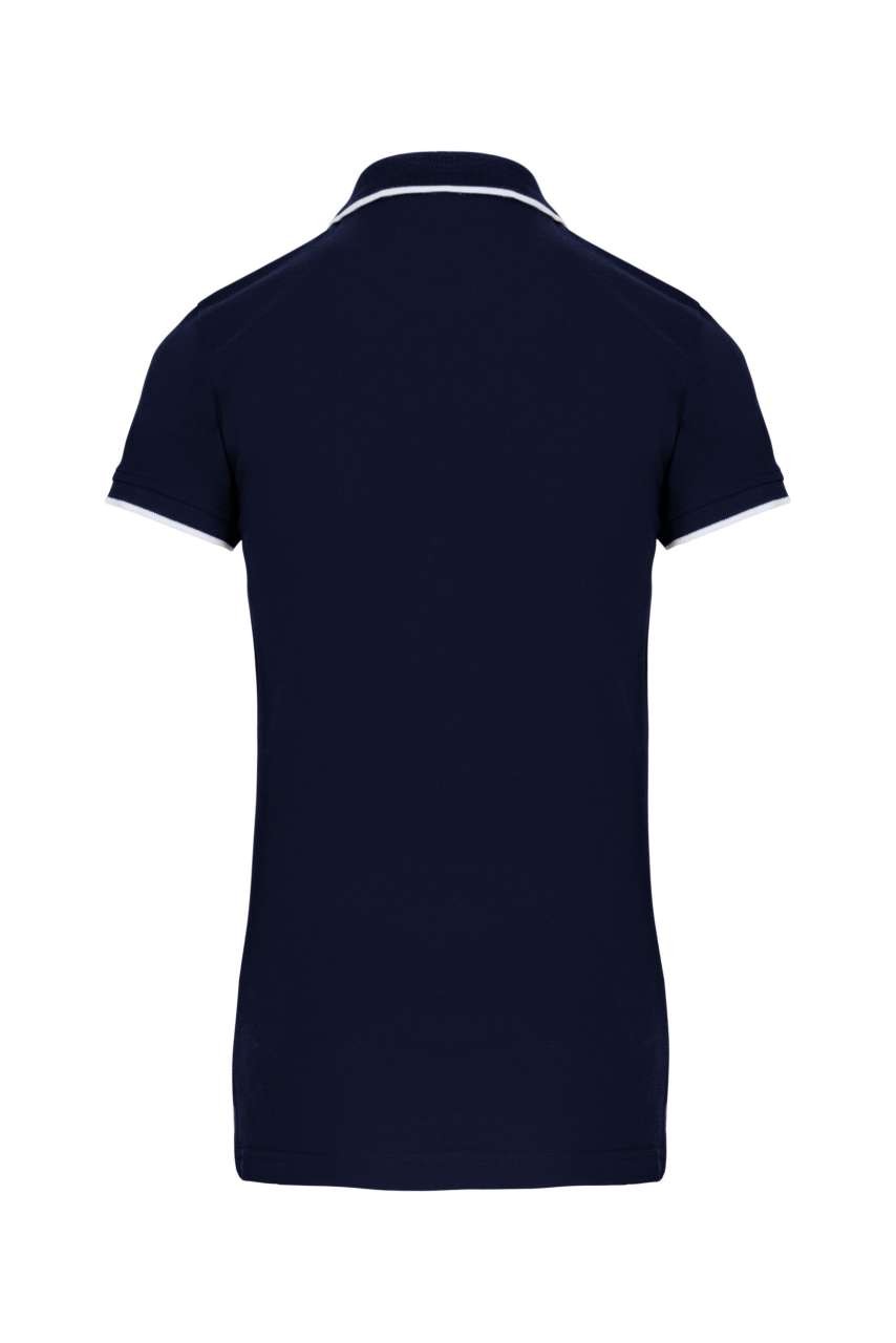 LADIES' SHORT-SLEEVED PIQUÉ KNIT POLO SHIRT