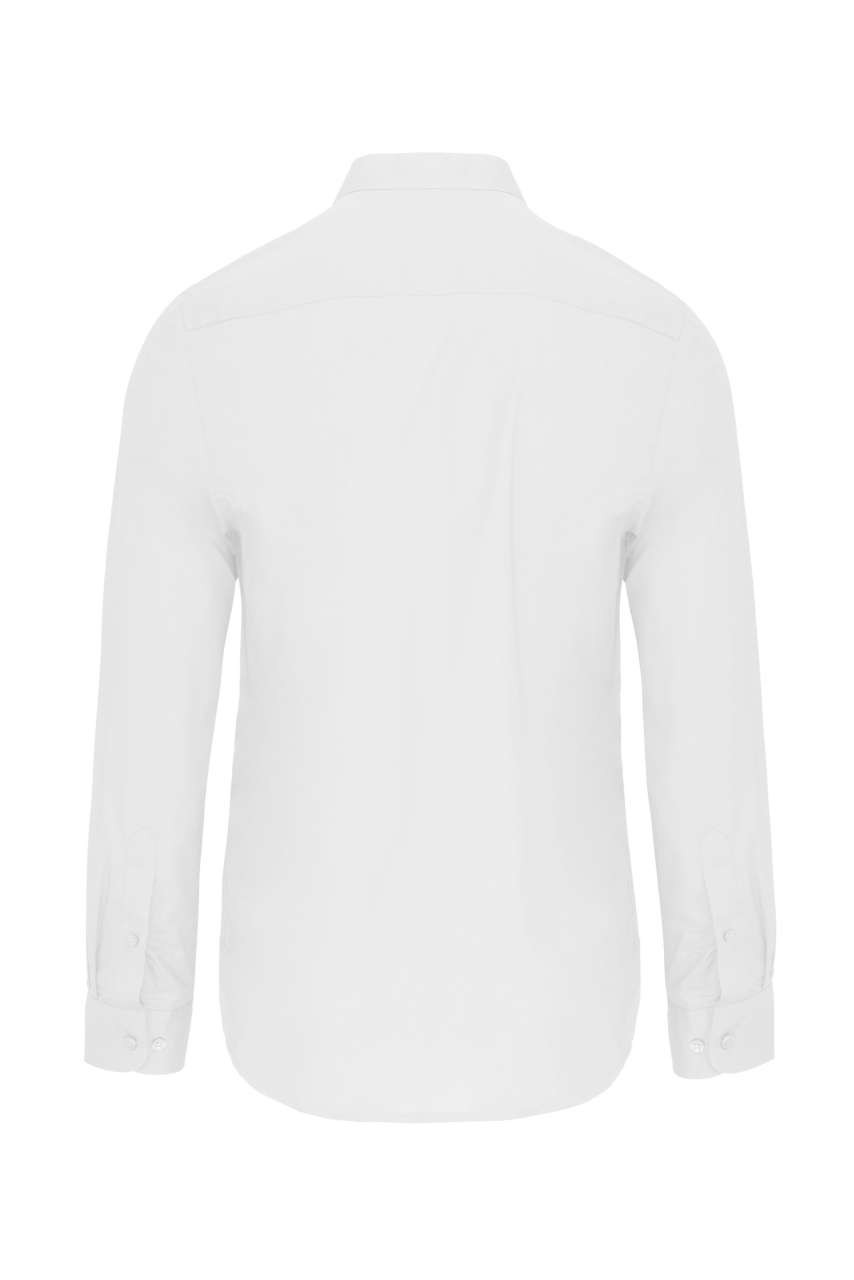 MEN'S LONG-SLEEVED MANDARIN COLLAR SHIRT