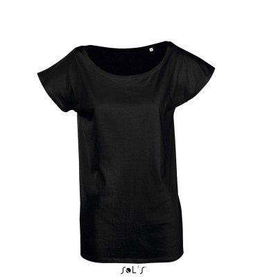 SOL'S MARYLIN - WOMEN’S SHORT SLEEVE LONG KIMONO T-SHIRT