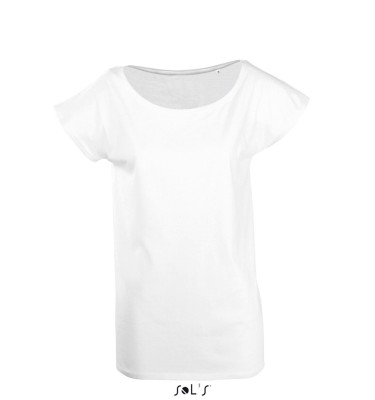 SOL'S MARYLIN - WOMEN’S SHORT SLEEVE LONG KIMONO T-SHIRT