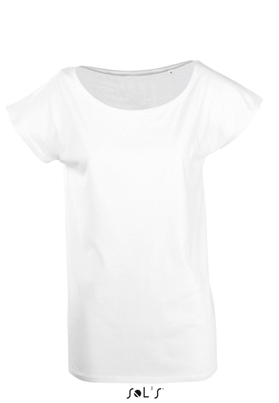 SOL'S MARYLIN - WOMEN’S SHORT SLEEVE LONG KIMONO T-SHIRT