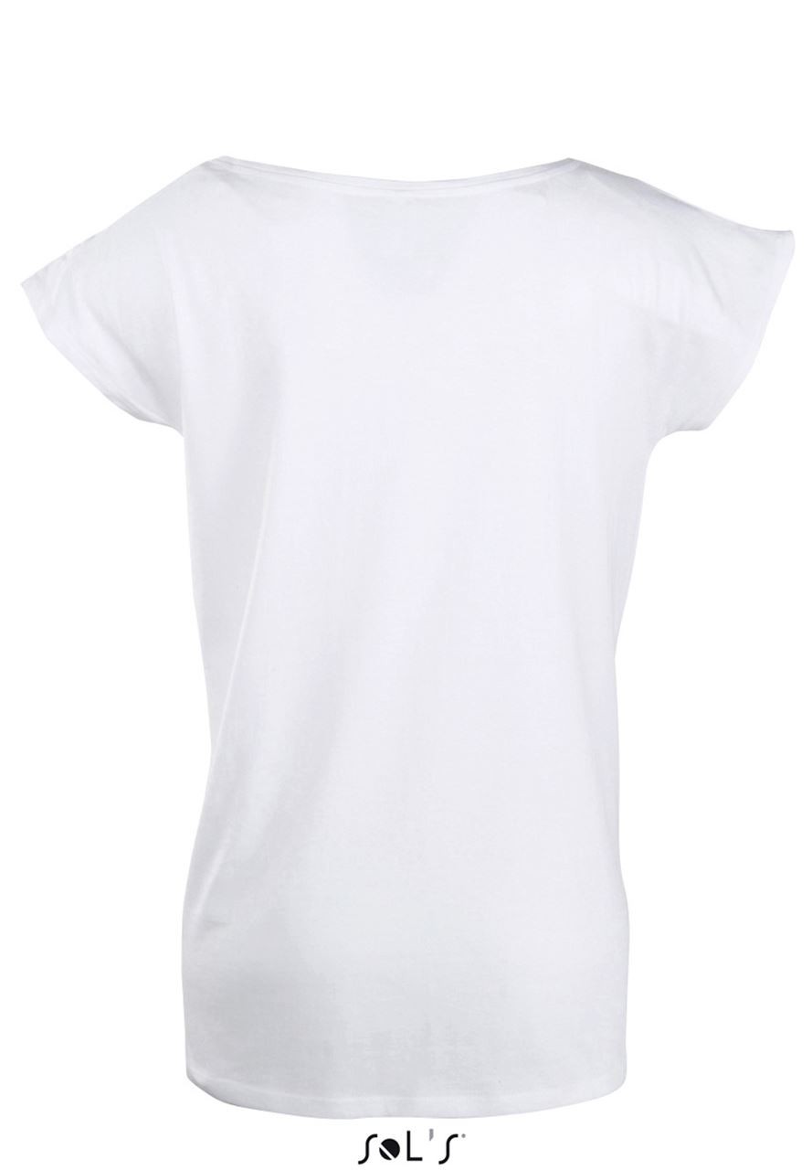 SOL'S MARYLIN - WOMEN’S SHORT SLEEVE LONG KIMONO T-SHIRT