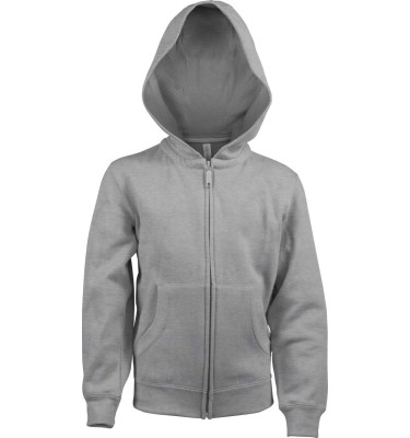 KIDS FULL ZIP HOODED SWEATSHIRT
