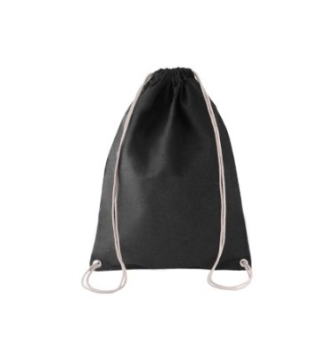 COTTON DRAWSTRING BACKPACK