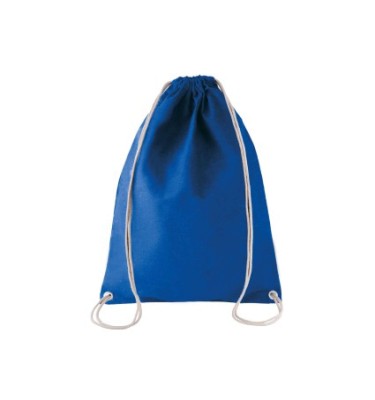 COTTON DRAWSTRING BACKPACK