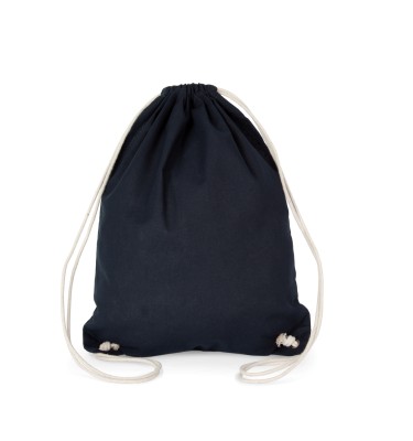 COTTON DRAWSTRING BACKPACK