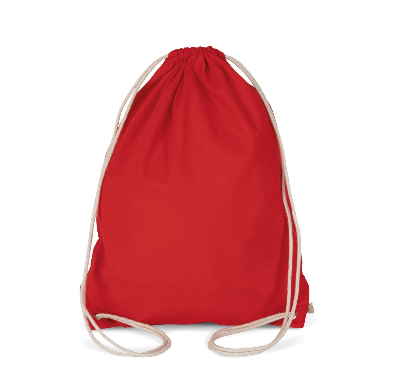 COTTON DRAWSTRING BACKPACK