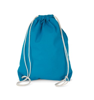 COTTON DRAWSTRING BACKPACK