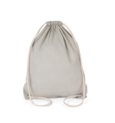 COTTON DRAWSTRING BACKPACK