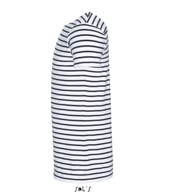 SOL'S MILES MEN - ROUND NECK STRIPED T-SHIRT