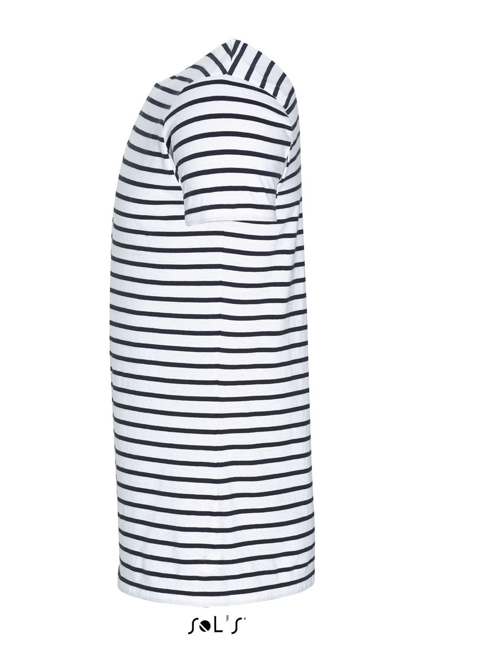 SOL'S MILES MEN - ROUND NECK STRIPED T-SHIRT