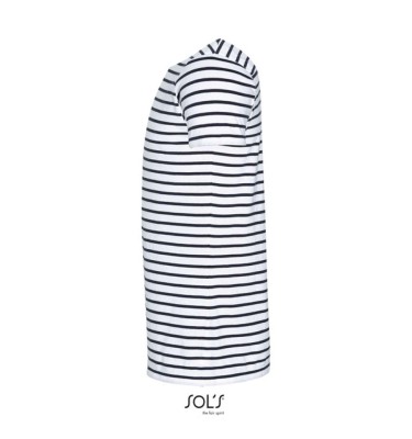SOL'S MILES MEN - ROUND NECK STRIPED T-SHIRT