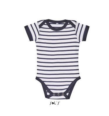 SOL'S MILES BABY - STRIPED BODYSUIT