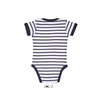 SOL'S MILES BABY - STRIPED BODYSUIT