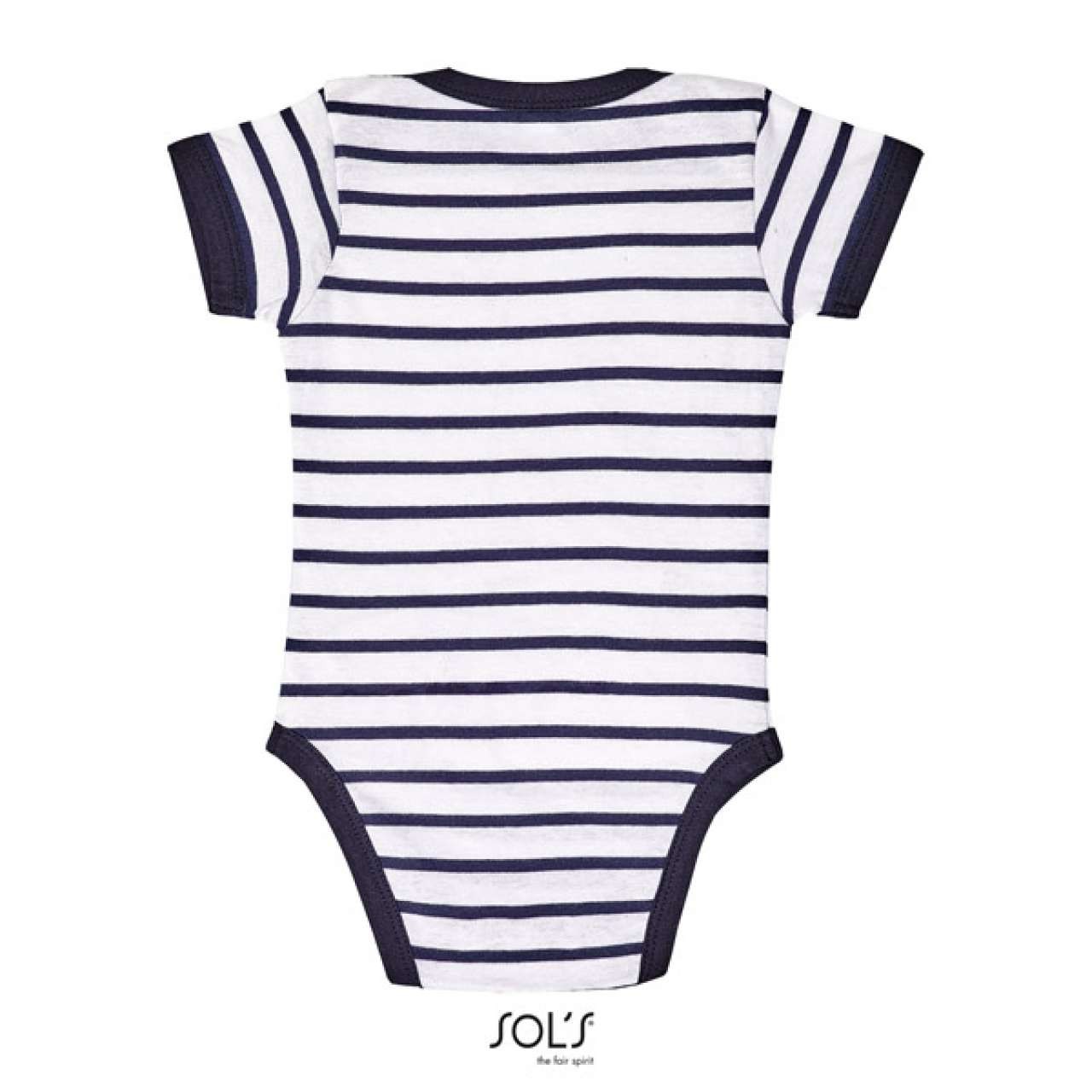 SOL'S MILES BABY - STRIPED BODYSUIT