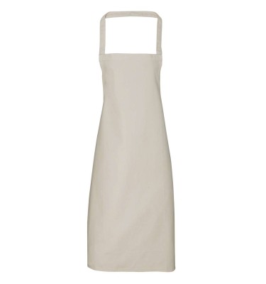 100% ORGANIC COTTON BIB APRON