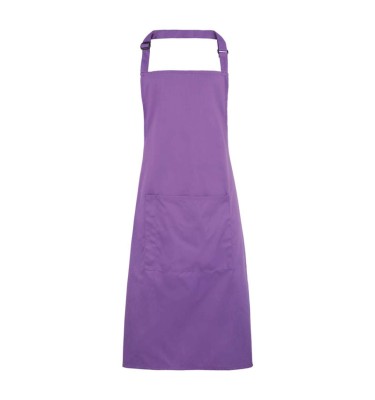 'COLOURS COLLECTION’ BIB APRON WITH POCKET