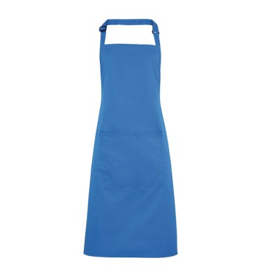 'COLOURS COLLECTION’ BIB APRON WITH POCKET