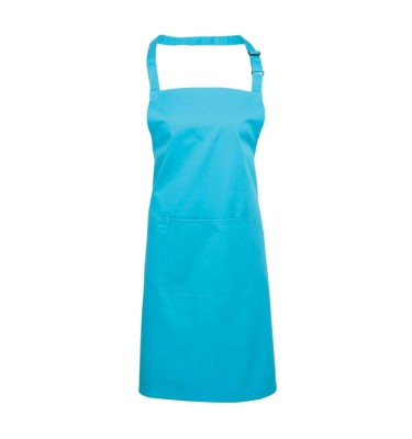'COLOURS COLLECTION’ BIB APRON WITH POCKET