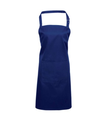 'COLOURS COLLECTION’ BIB APRON WITH POCKET