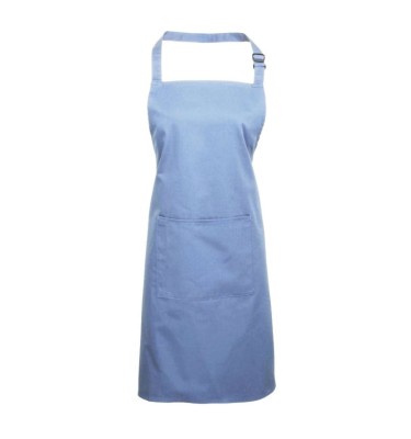 'COLOURS COLLECTION’ BIB APRON WITH POCKET