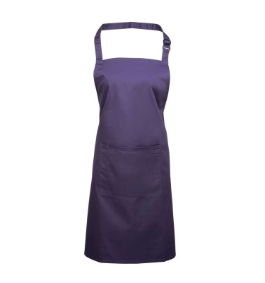 'COLOURS COLLECTION’ BIB APRON WITH POCKET