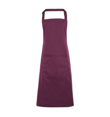 'COLOURS COLLECTION’ BIB APRON WITH POCKET