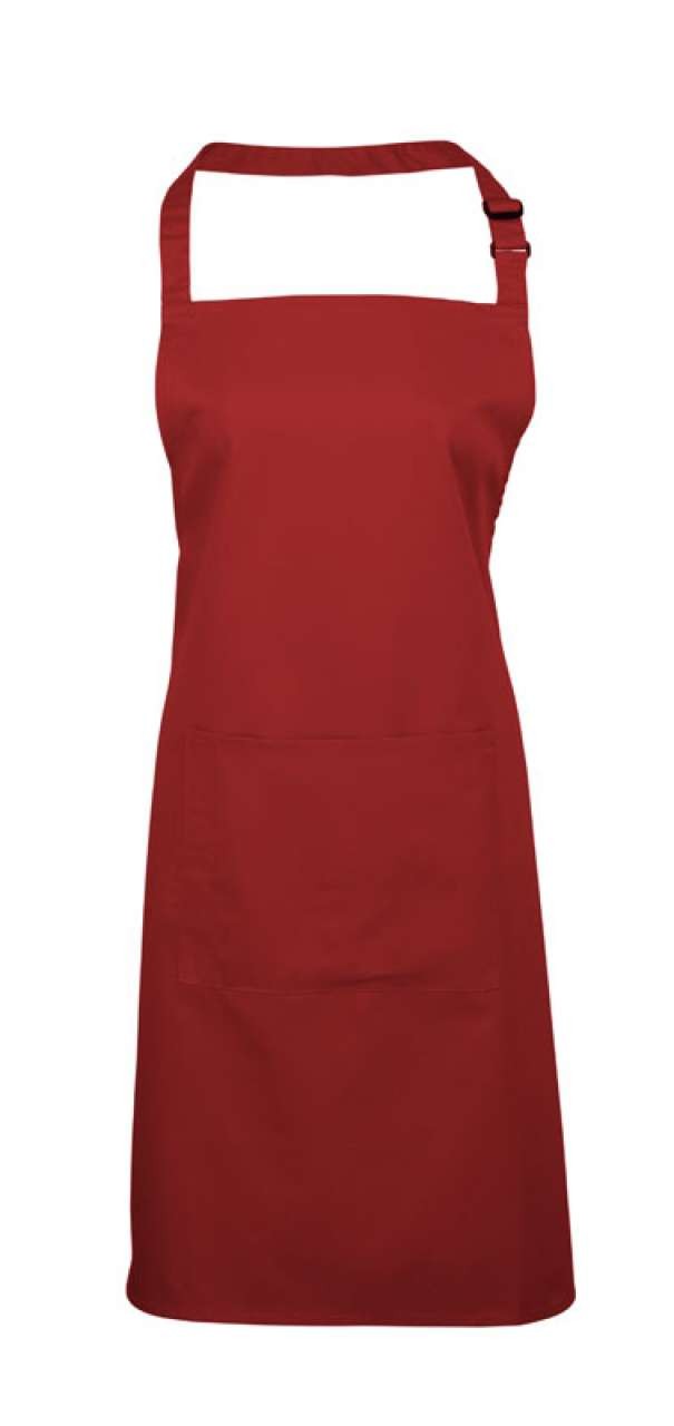 'COLOURS COLLECTION’ BIB APRON WITH POCKET