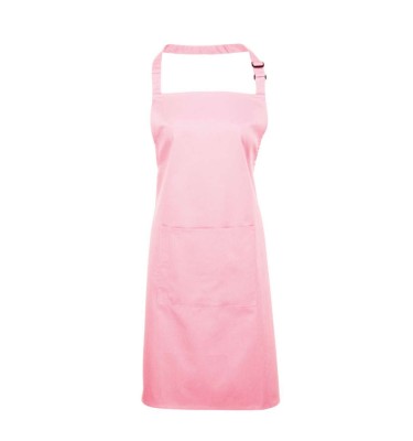 'COLOURS COLLECTION’ BIB APRON WITH POCKET