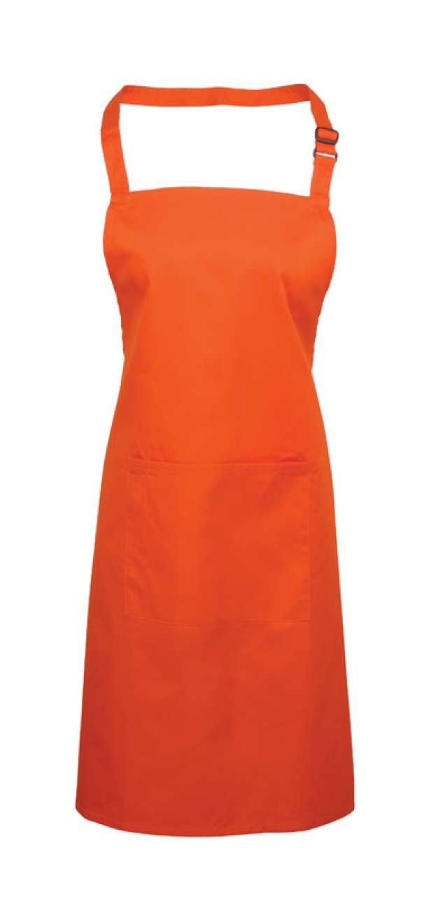 'COLOURS COLLECTION’ BIB APRON WITH POCKET