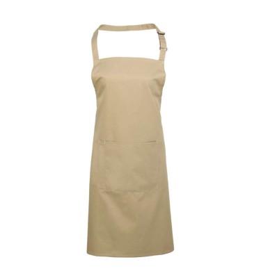 'COLOURS COLLECTION’ BIB APRON WITH POCKET