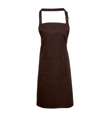 'COLOURS COLLECTION’ BIB APRON WITH POCKET
