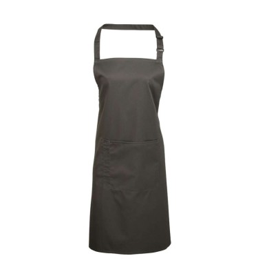 'COLOURS COLLECTION’ BIB APRON WITH POCKET