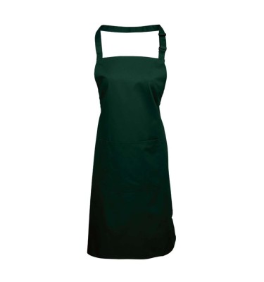 'COLOURS COLLECTION’ BIB APRON WITH POCKET