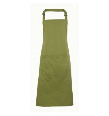 'COLOURS COLLECTION’ BIB APRON WITH POCKET