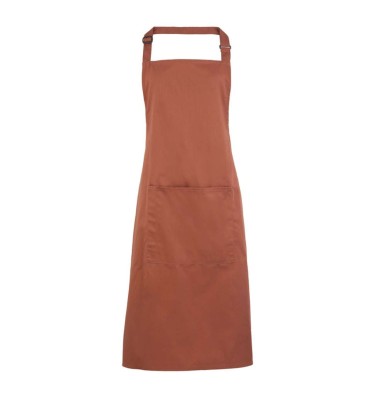 'COLOURS COLLECTION’ BIB APRON WITH POCKET