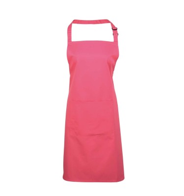 'COLOURS COLLECTION’ BIB APRON WITH POCKET