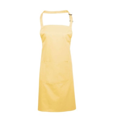 'COLOURS COLLECTION’ BIB APRON WITH POCKET