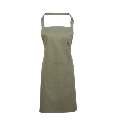'COLOURS COLLECTION’ BIB APRON WITH POCKET