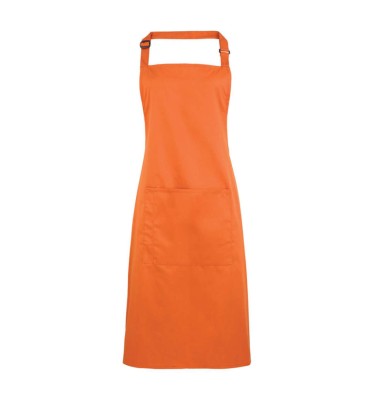 'COLOURS COLLECTION’ BIB APRON WITH POCKET