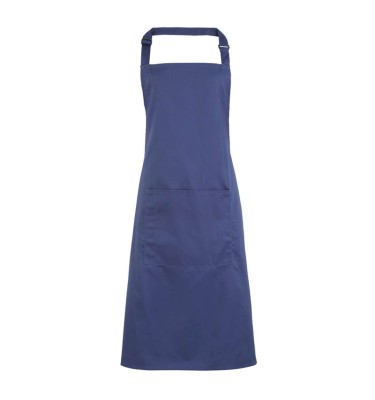 'COLOURS COLLECTION’ BIB APRON WITH POCKET