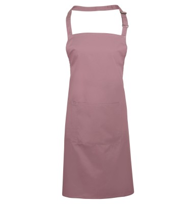 'COLOURS COLLECTION’ BIB APRON WITH POCKET
