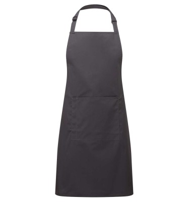 'COLOURS COLLECTION’ BIB APRON WITH POCKET