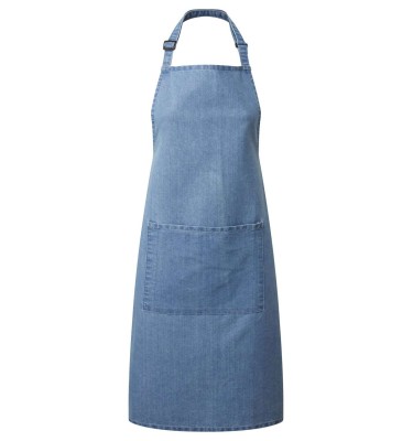 'COLOURS COLLECTION’ BIB APRON WITH POCKET