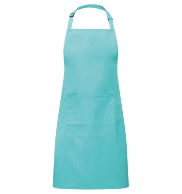 'COLOURS COLLECTION’ BIB APRON WITH POCKET
